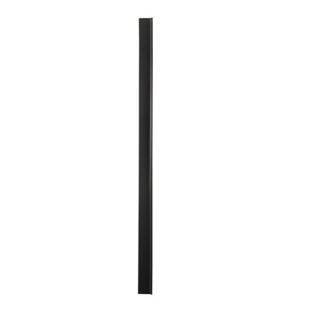 M-D Building Products 013 in H X 4 ft L Prefinished Black Vinyl Wall Base 75598
